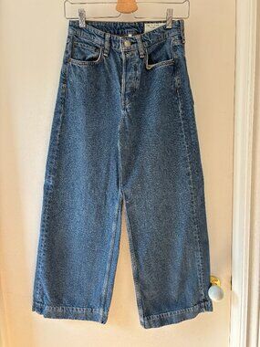 Rag & Bone High-Rise Wide Leg Jeans